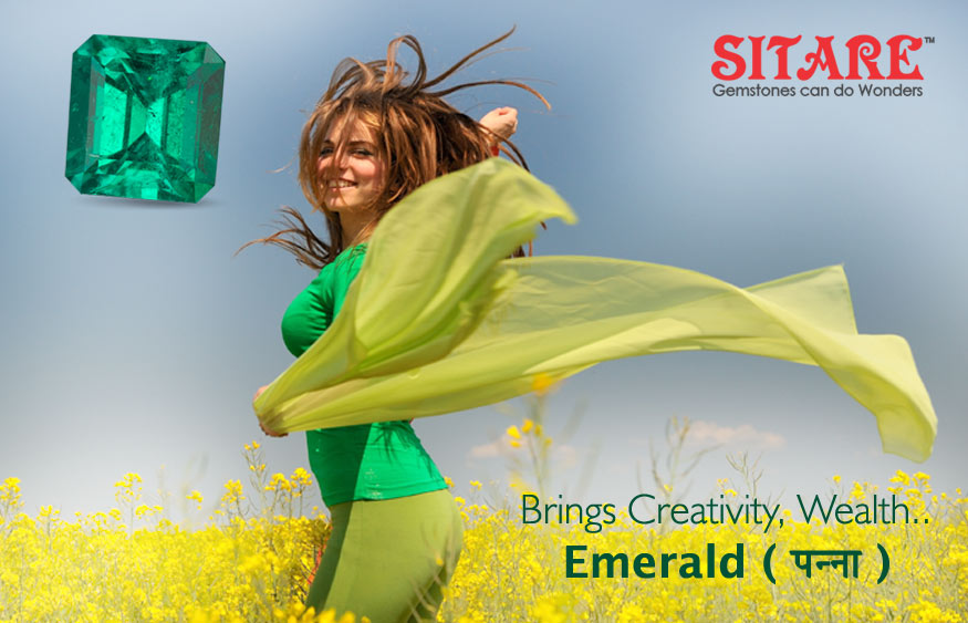 Brings Creativity Wealth Emerald